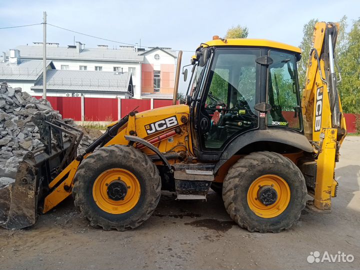 Услуги экскаватора-погрузчика, аренда трактора JCB