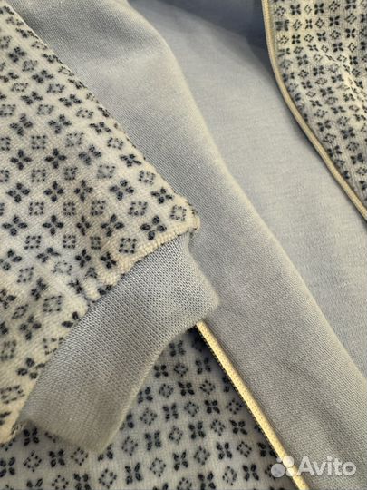 Комбинезон велюровый утепленный 62