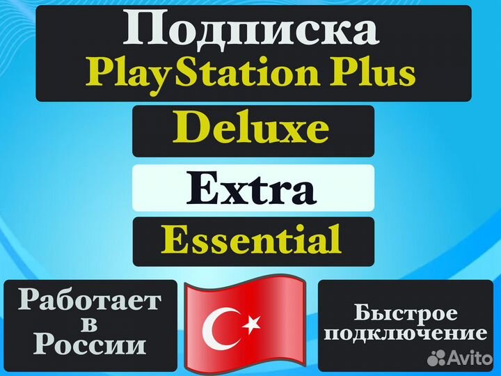 Подписка Ps Plus для Ps4 & Ps5 / Ea Play
