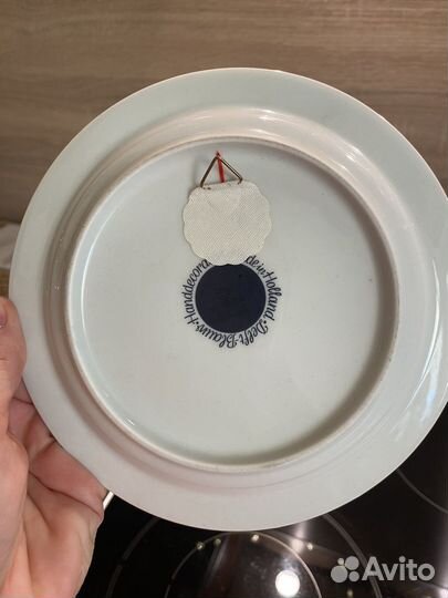 Настенная тарелка Delft Голландия