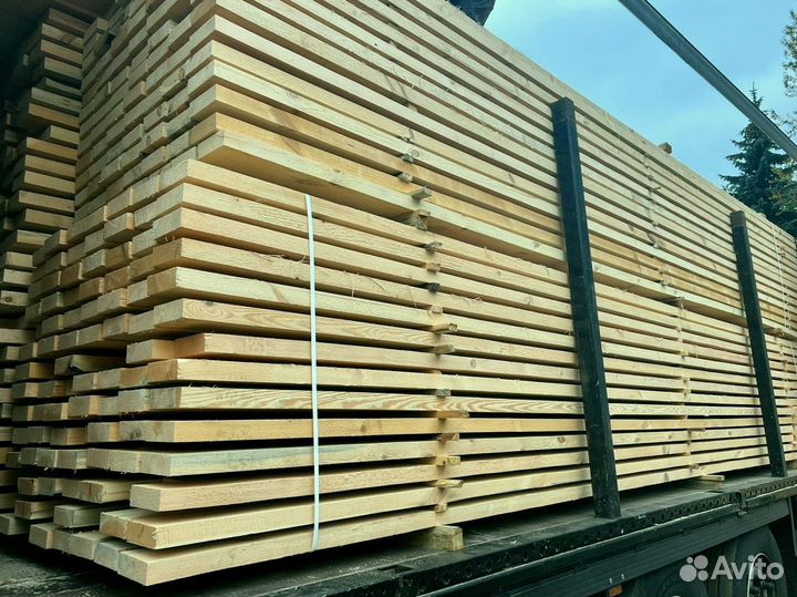 Брус обрезной 100х100х6000мм