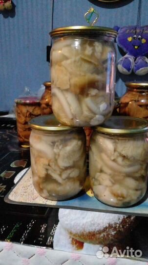 Грибы соленые