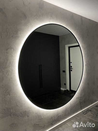 Изготовление зеркал под заказ, монтаж, замер