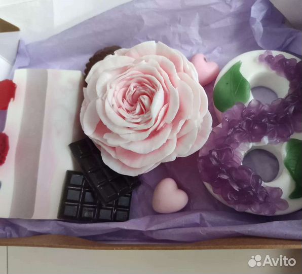 Мыльные букеты и мыло