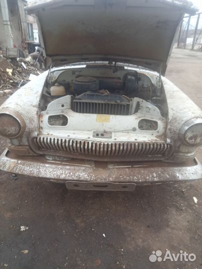 ГАЗ 21 Волга 2.4 МТ, 1964, битый, 48 845 км