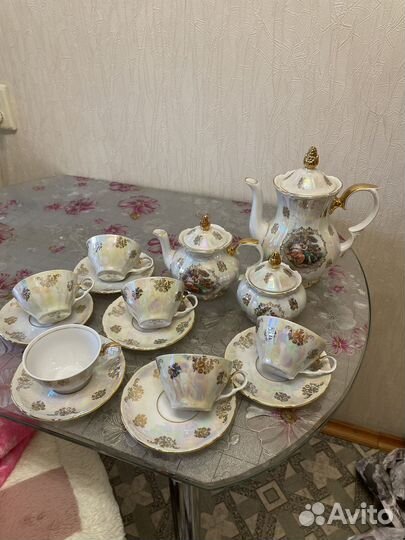 Чайный сервиз мадонна гдр новый