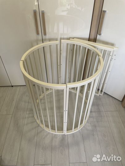 Кроватка трансформер+два матраса