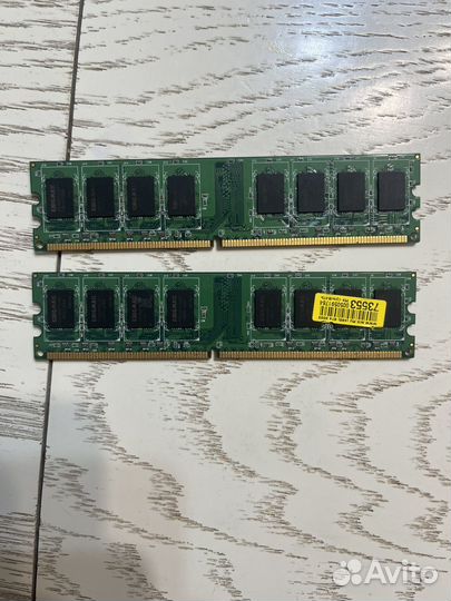 Оперативная память ddr2 2gb