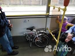 Велосипед складной бу подростковый(женский)