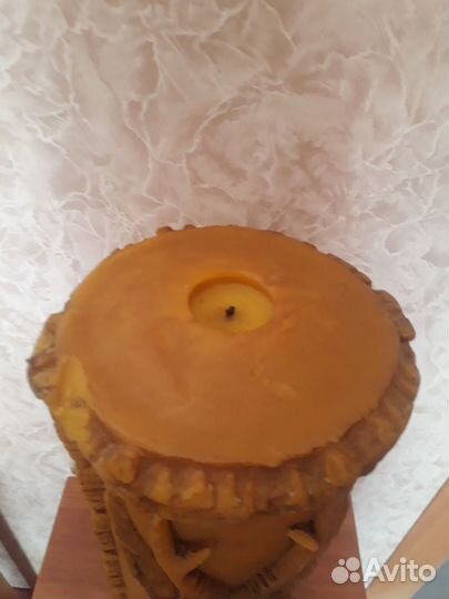 Свеча из воска ручной работы 4,25 кг