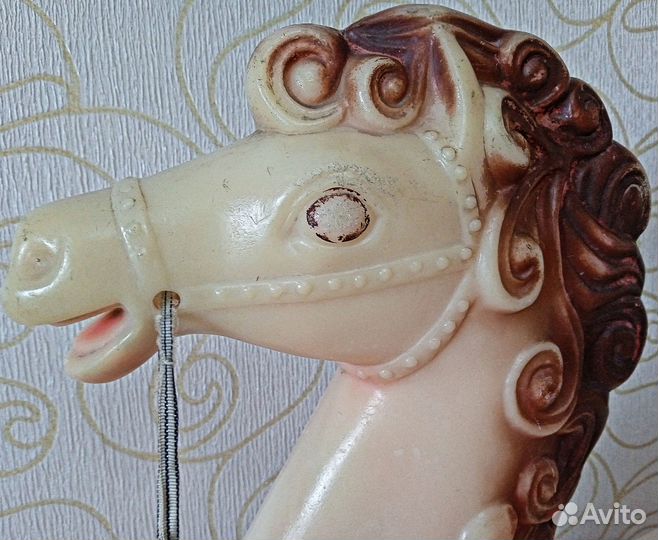 Лошадка - качалка времен СССР. Высота - 67 см