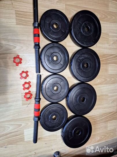 Гантели разборные
