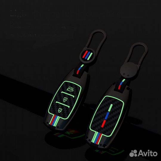 Чехол на ключ Hyundai Palisade / Хендай Палисад Grey