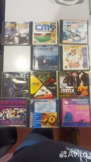 Диски, музыка, игры, фильмы, ознакомительные