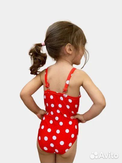 Купальник для девочки слитный