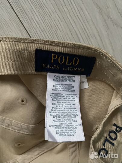 Кепка polo ralph lauren