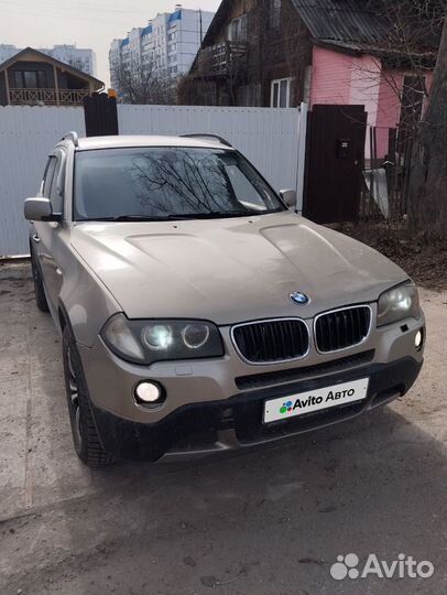 BMW X3 2.5 AT, 2007, 365 800 км