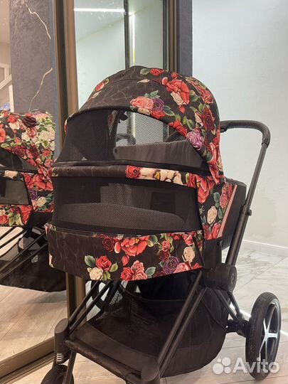 Люлька Cybex Priam 3 Spring blossom