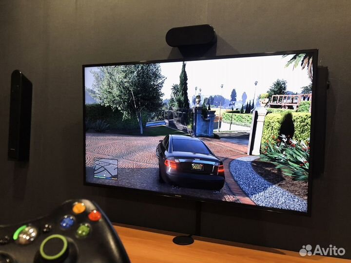 Xbox 360 + беспроводной геймпад и GTA5