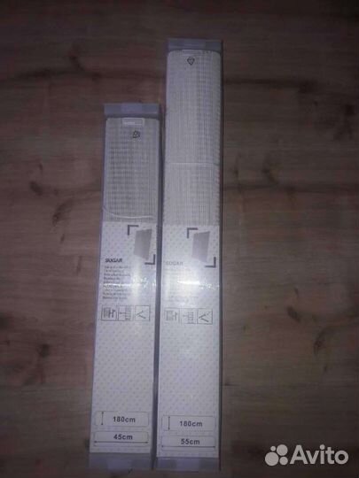 Жалюзи белые 45, 55, 1м ширина