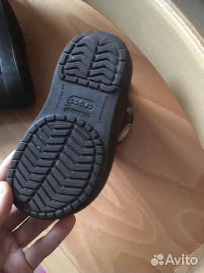 Crocs утеплённые ботиночки C6