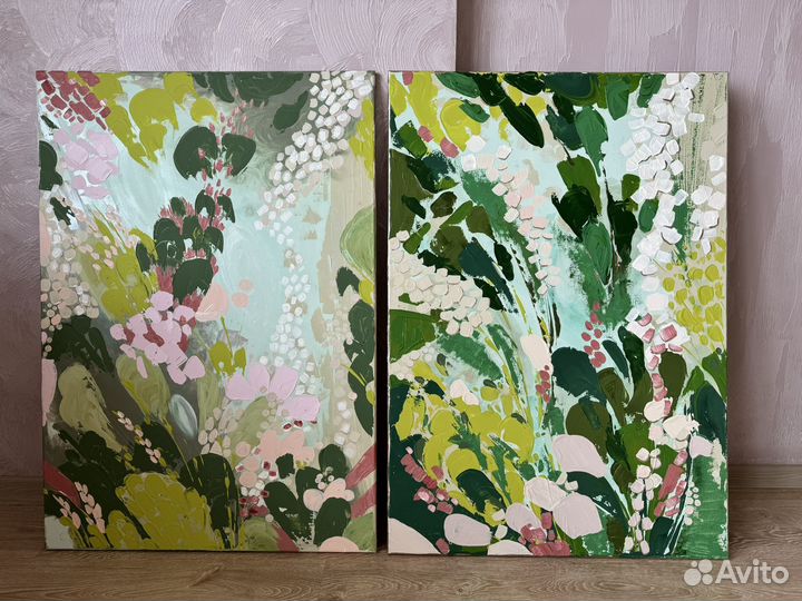 Интерьерная картина абстракция 