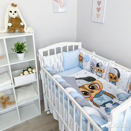 Бортики в детскую кроватку (в наличии)