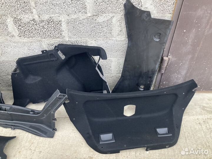 Обшивки багажника Мерседес W203 седан