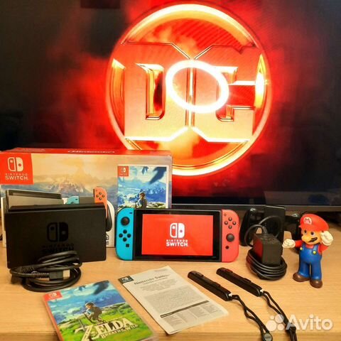 Nintendo Switch Rev.1 полный комплект купить в Оренбурге | Электроника ...