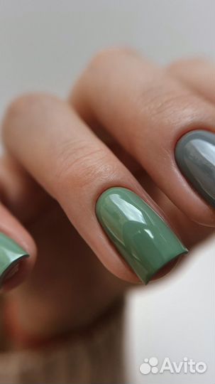 Маникюр покрытие гель