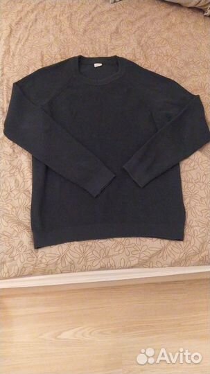 Пуловер тёмно-зелёный defacto