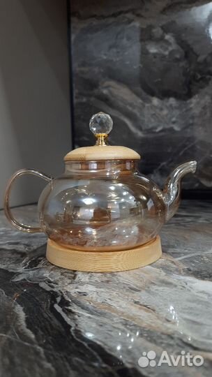 Чайник заварочный стеклянный