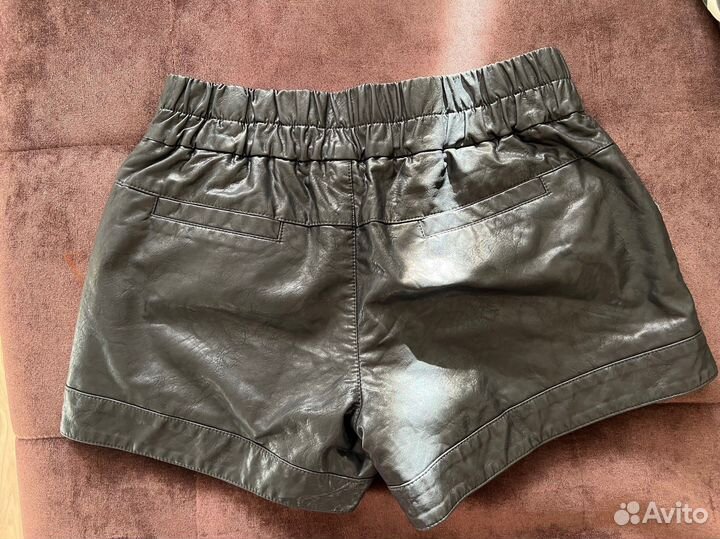 Кожаные шорты