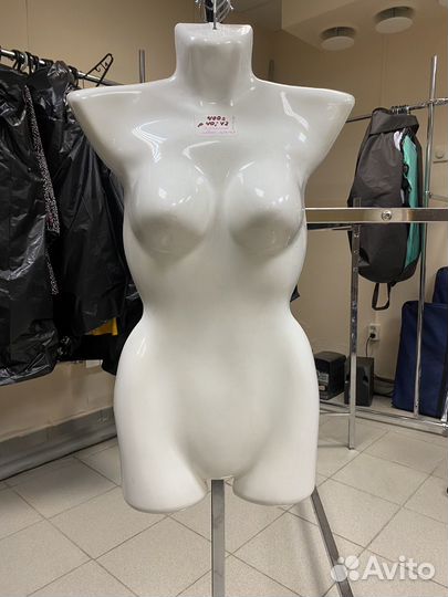 Торс женский пластик