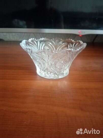 Салатник хрустальный