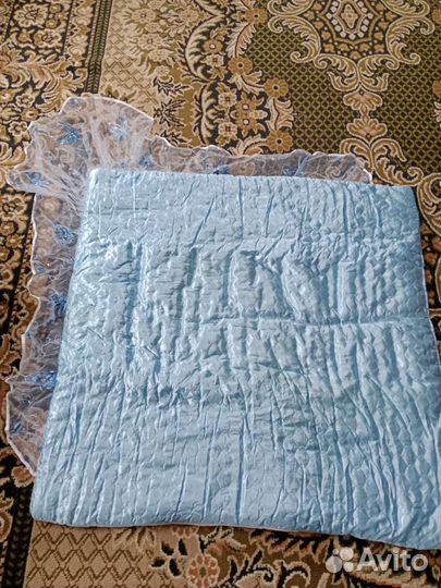 Матрас детский, плед, одеяло, пеленки одноразовые