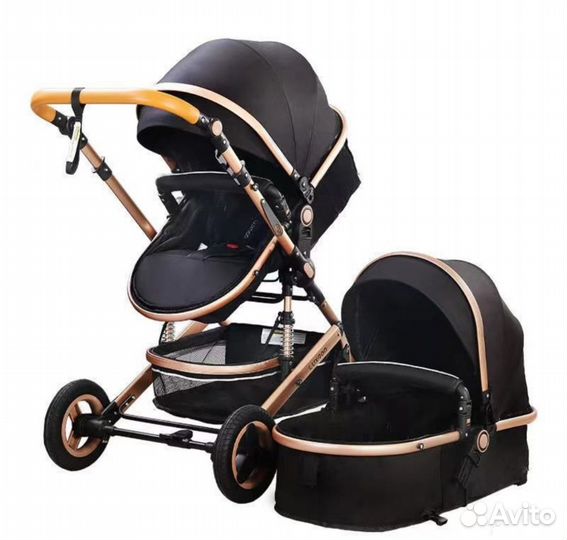 Коляска трансформер 530w 2 в 1 новая