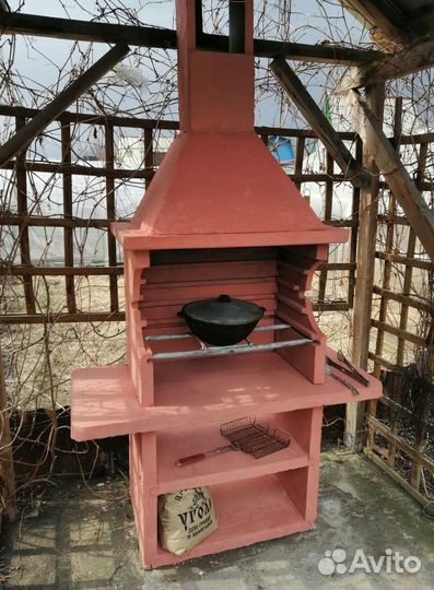 Модульные печи барбекю, гриль, мангал,казан