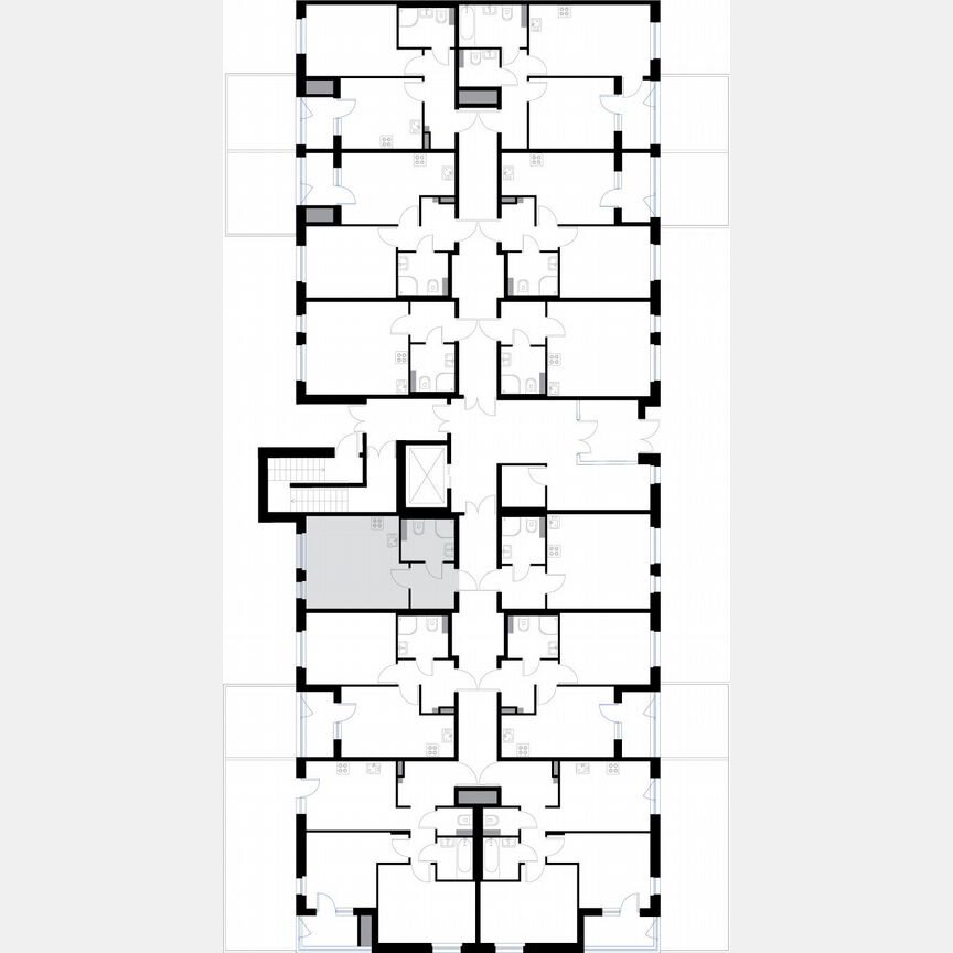 Квартира-студия, 24,2 м², 1/3 эт.