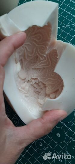 Силиконовая форма, молд бу череп