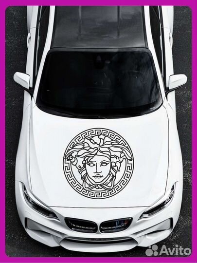 Наклейка Versace на футболки