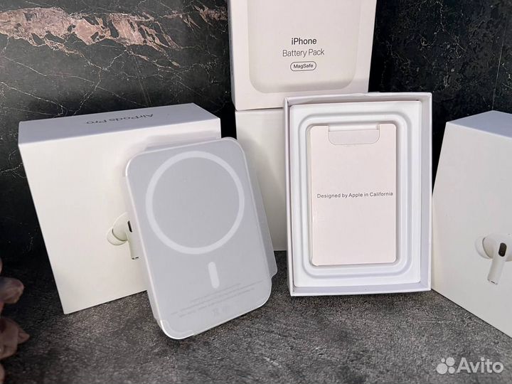 Magsafe battery pack белый