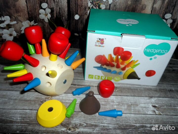 Деревянные развивающие игрушки