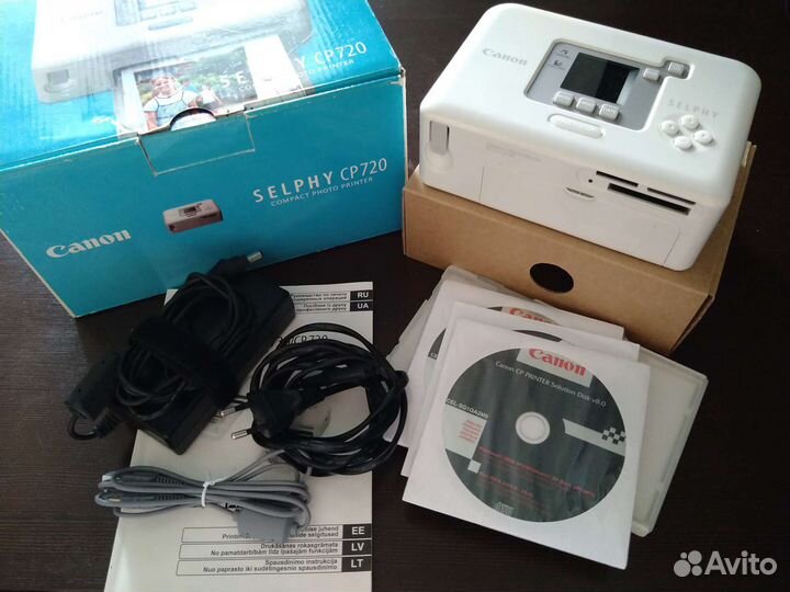 Принтер canon selphy cp720