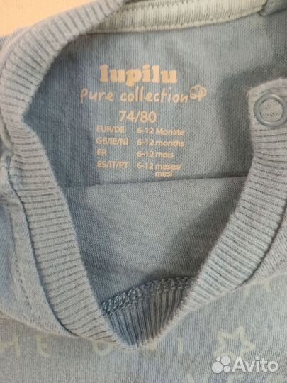 Лонгслив детский 74/80