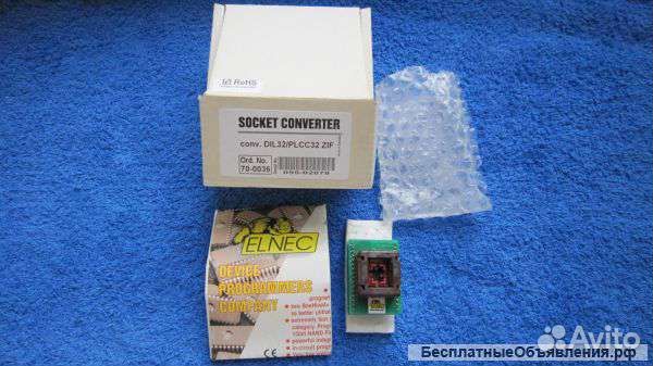 Адаптер DIL32/plcc32 ZIF (70-0036) Elnec Slovakia