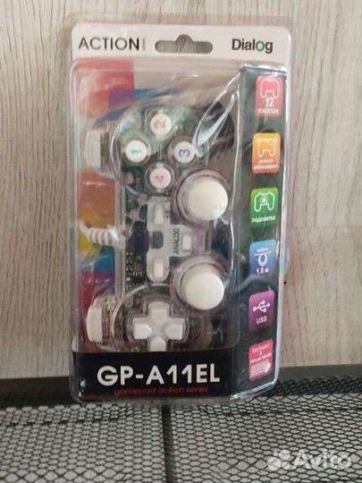 Игровой геймпад Dialog GP-A11EL
