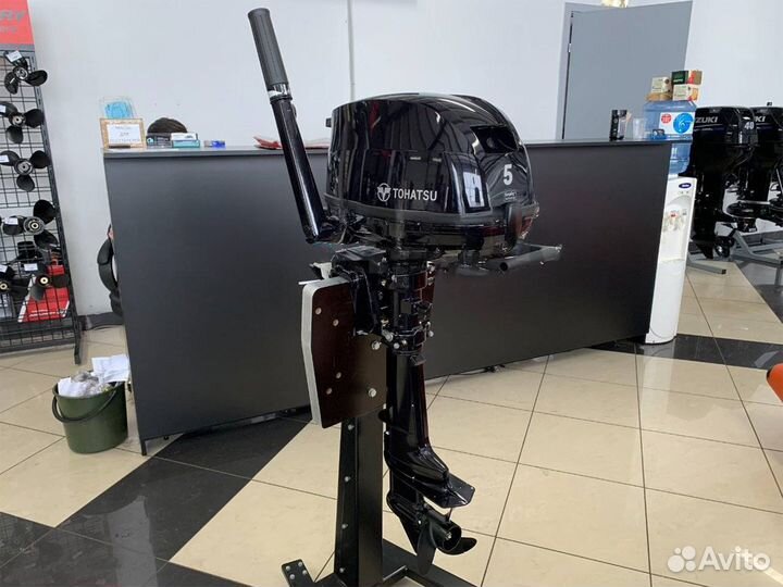 Лодочный мотор tohatsu MFS 5 DS витринный Рассрочк