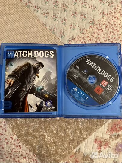 Watch dogs диск ps4