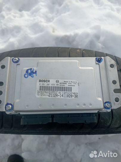 Эбу 124-й двигатель. 21124-1411020-30 ваз 2112